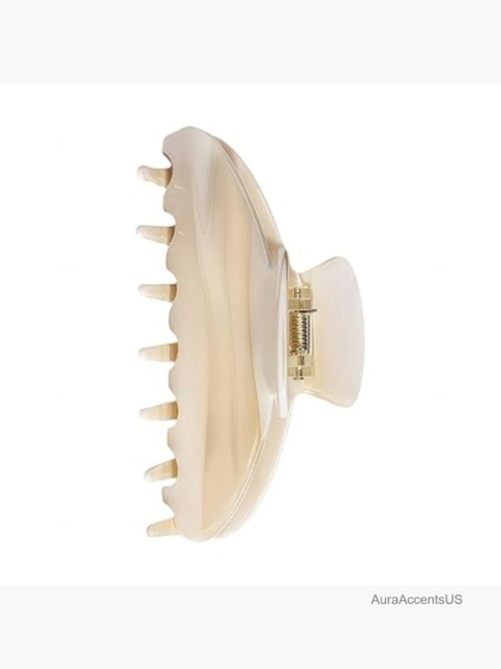 4-Inch Acetate Hair Claw Clips for Fine and Thick Hair, Secure Grip, Anti-Slip,